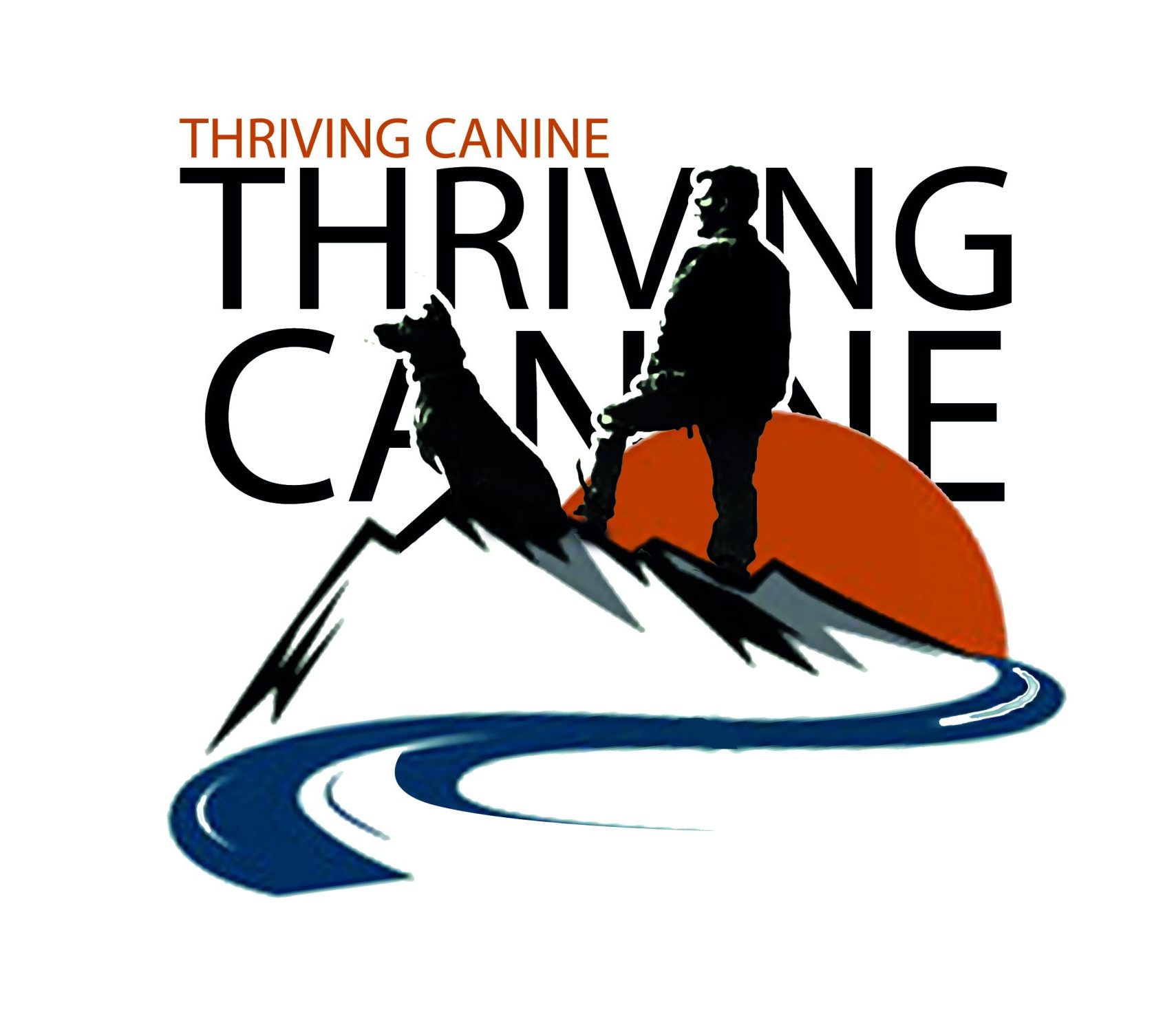 Thriving Canine logo